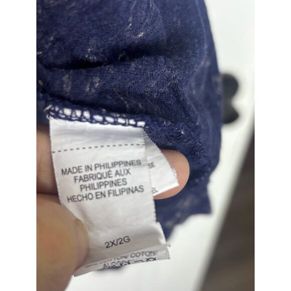 Lucky Brand Long Sleeve Tunic Top Women’s 2X Bohemian Bandana Print - Picture 4 of 8